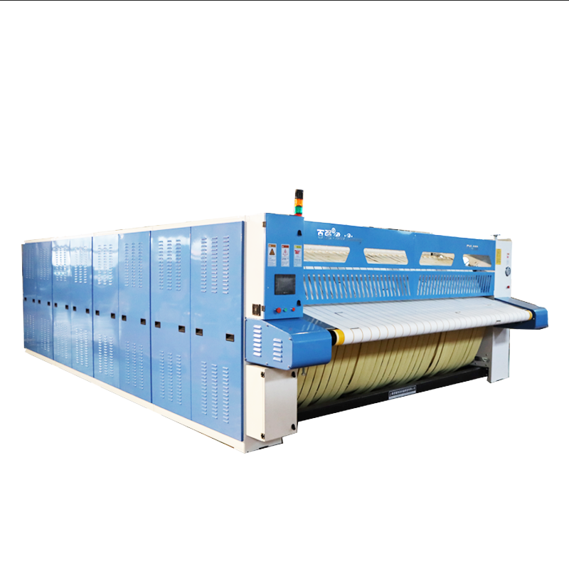 客戶定制的百強8輥高速燙平機今日發貨 客戶定制的百強8輥高速燙平機今日發貨